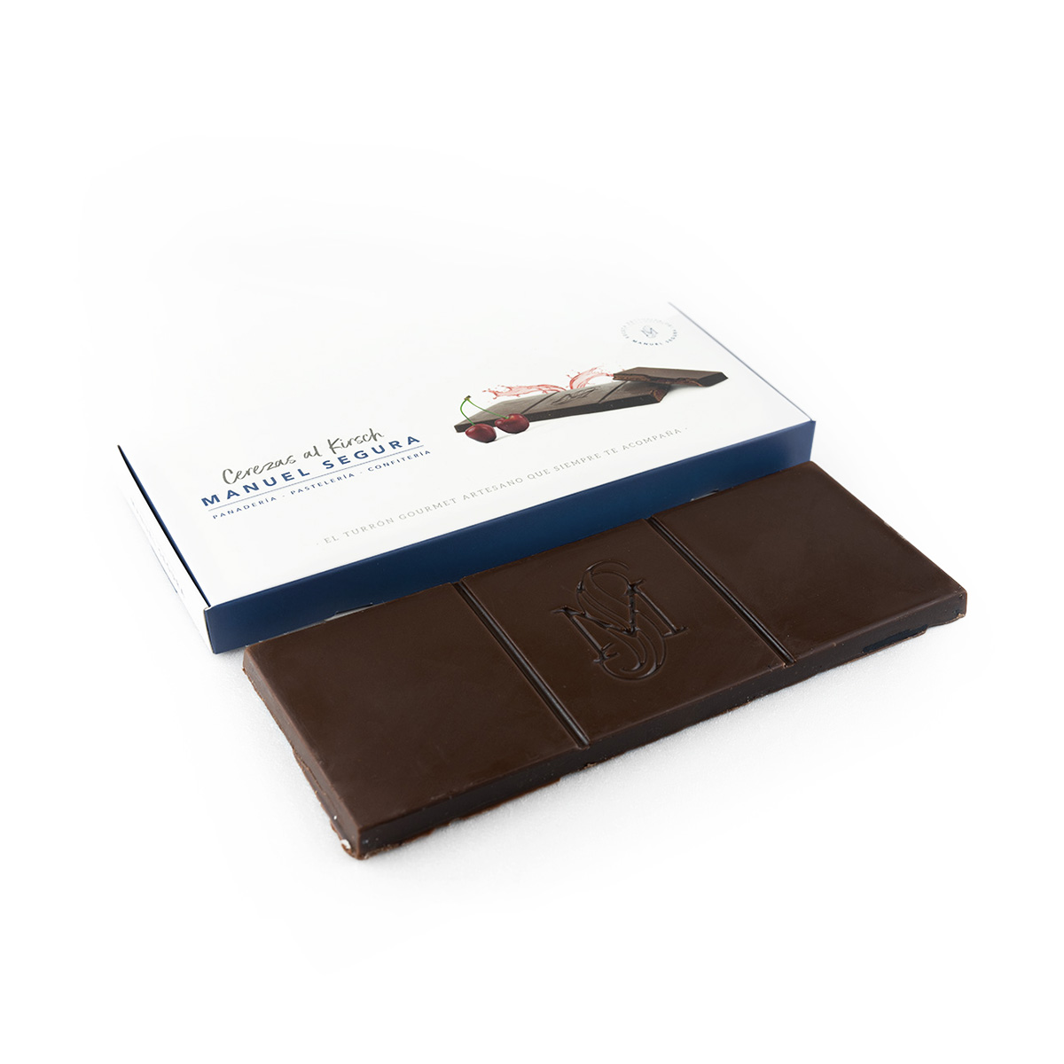 Turrón trufado de cerezas al kirsch - Imagen 2