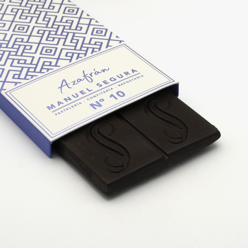 Chocolate Negro con Azafrán