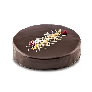 Mousse de chocolate y frambuesa